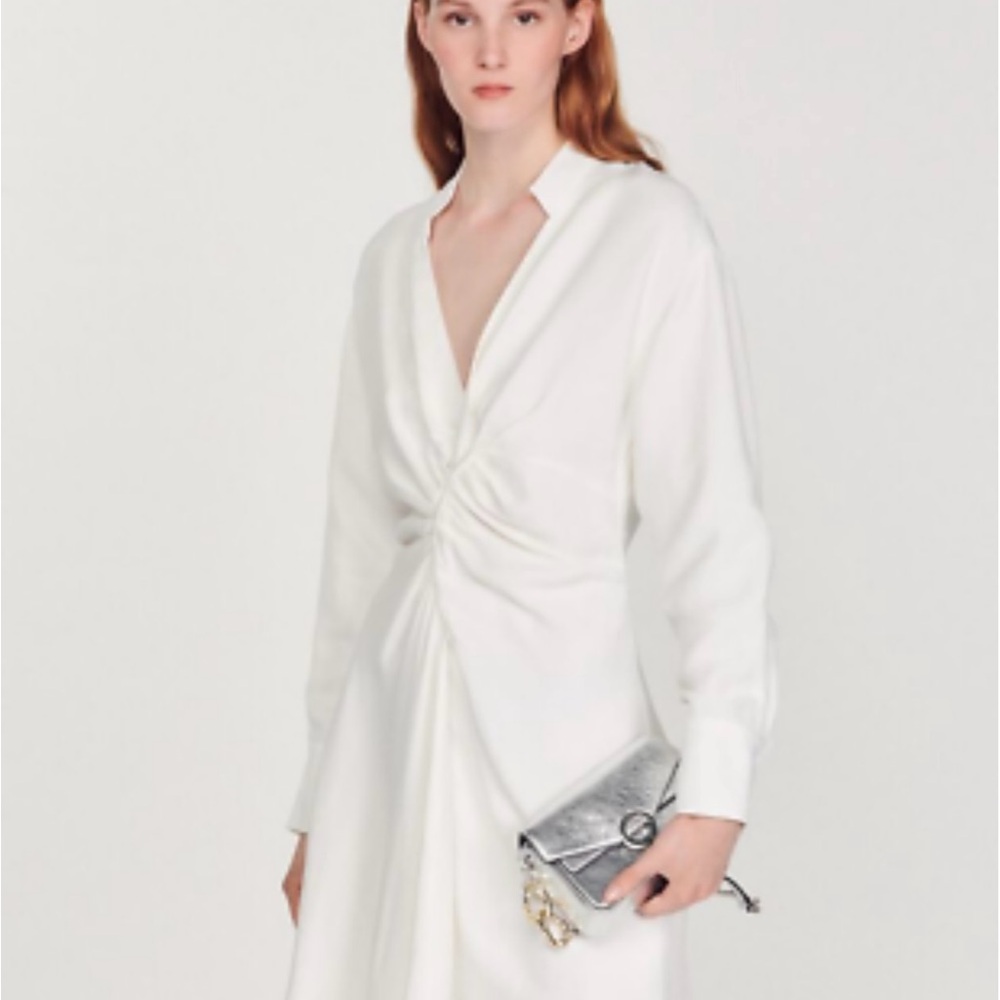 Sandro Celia white dress size EU 36